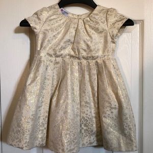 Gold formal dress